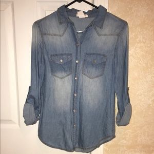 Boutique Chambray top